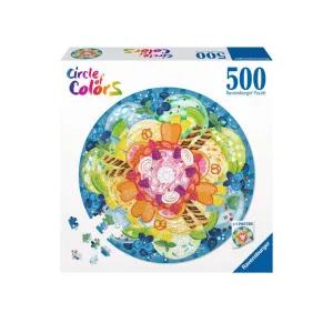 Circle Of Colors: Ice Cream 500Pc Happy hands Playful learning