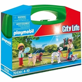 City Life - Puppy Playtime Carry Case 70530 Curious minds