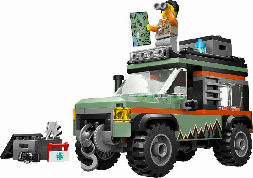 Preschool minds Play-based education City Off-Road 4X4 Mountain Truck
