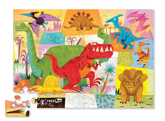 Inspiring creativity Classic Floor Puzzle 36 Pc - Dinosaur