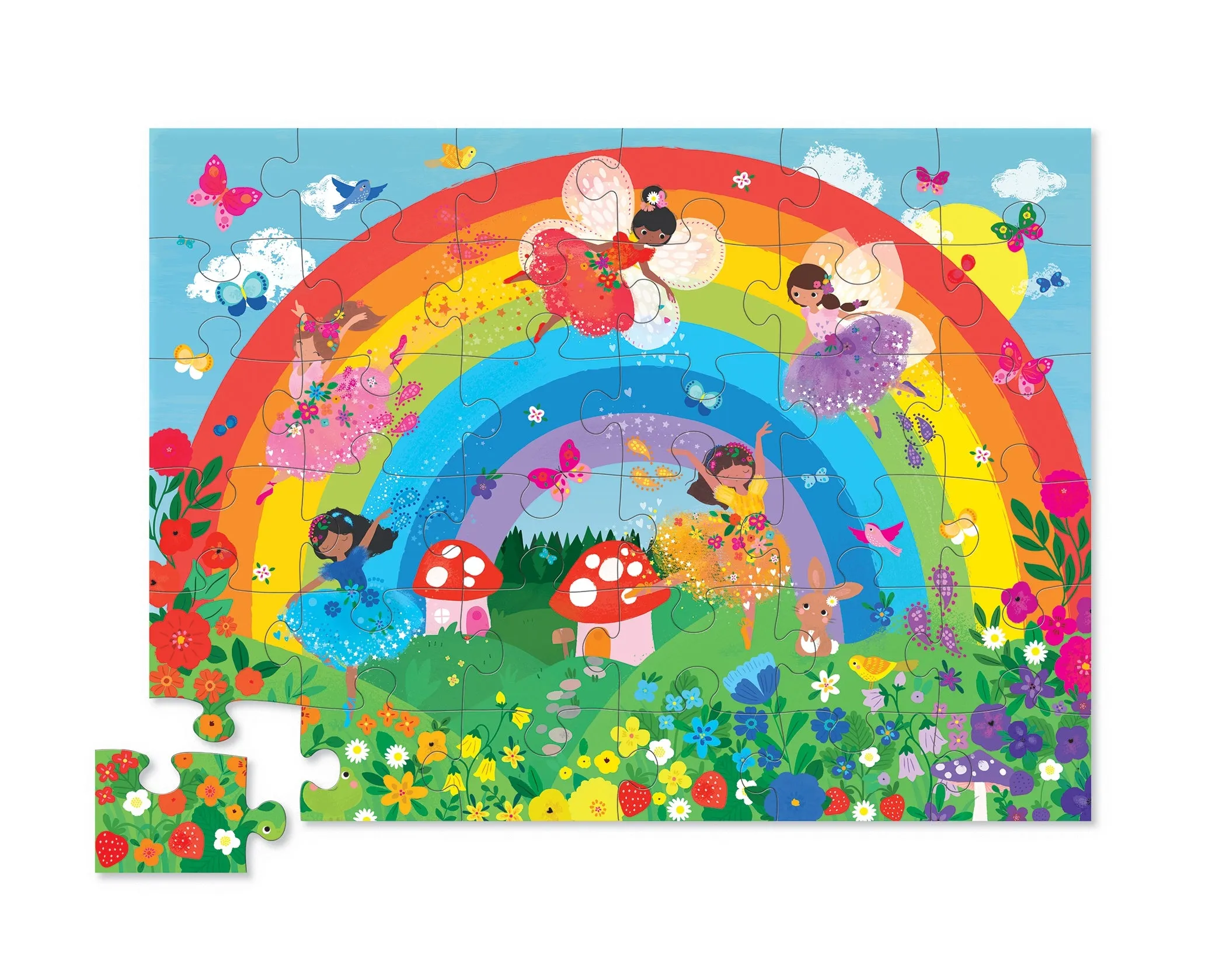 Child development Play & learn Classic Floor Puzzle 36 Pc - Rainbow