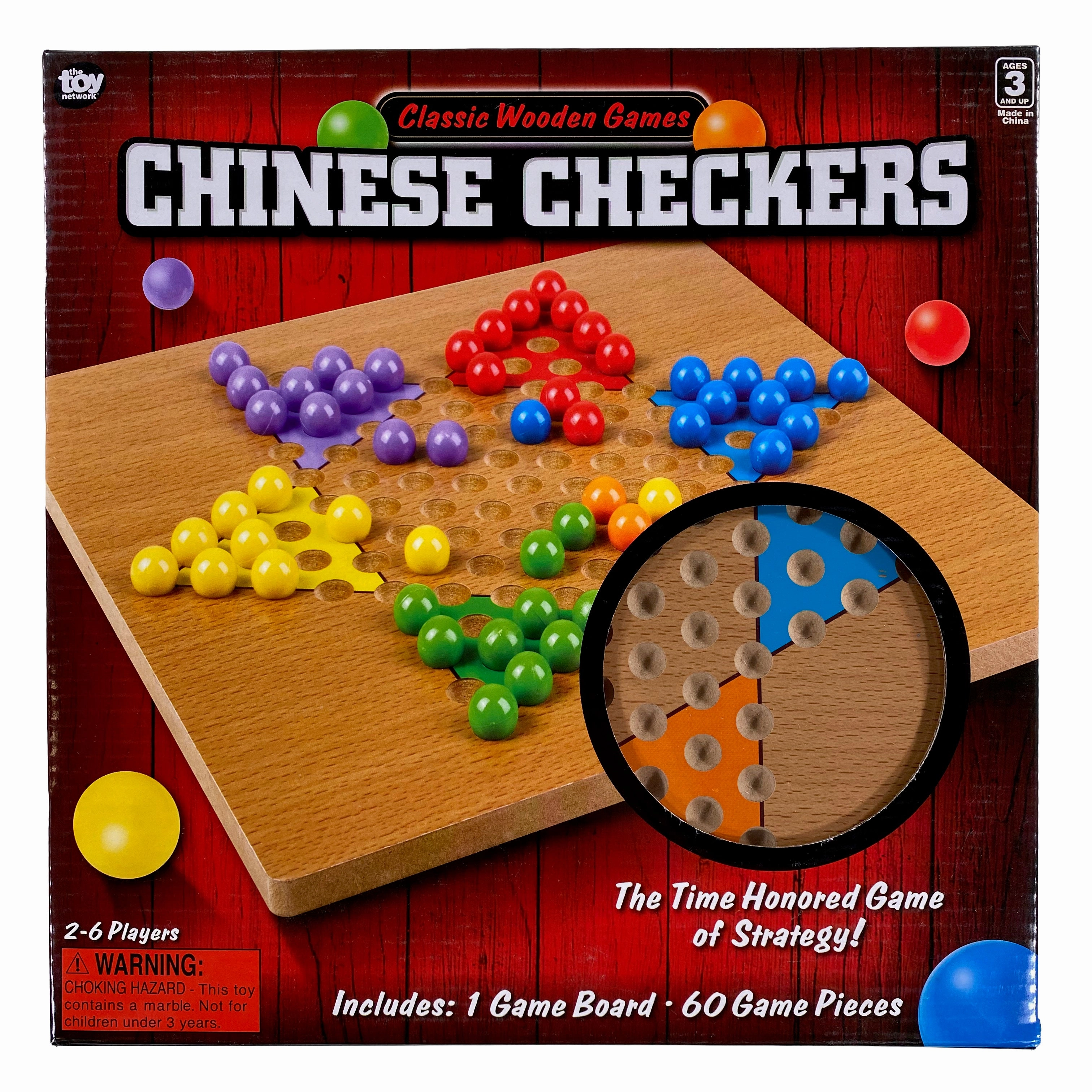 Classic Wooden Games - Chinese Checkers