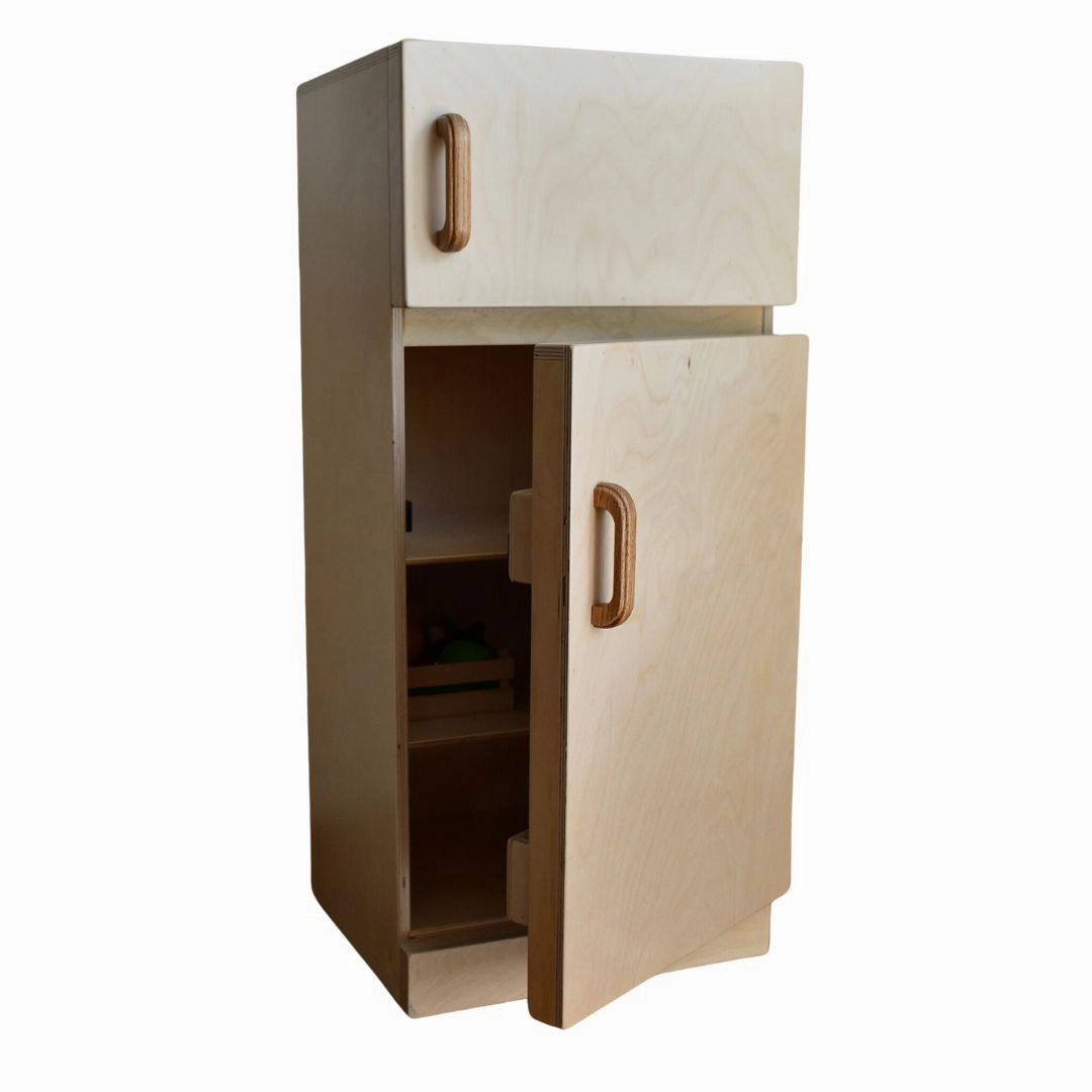 Classic Wooden Play Refrigerator Smart & fun Child development