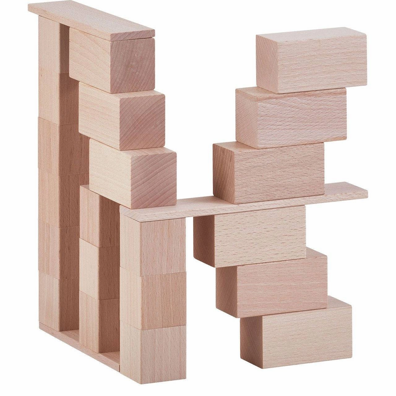 Playful learning Clever Up! Unit Wooden Block Building System 2.0