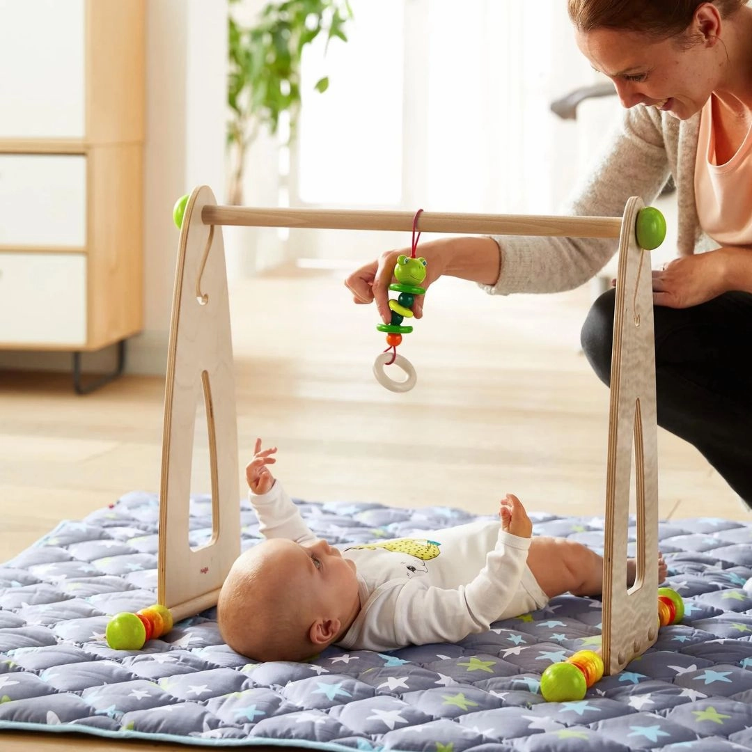Color Fun Wooden Play Gym And Activity Center Playful learning