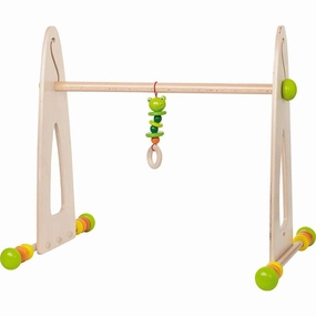 Enrichment activities Color Fun Wooden Play Gym And Activity Center