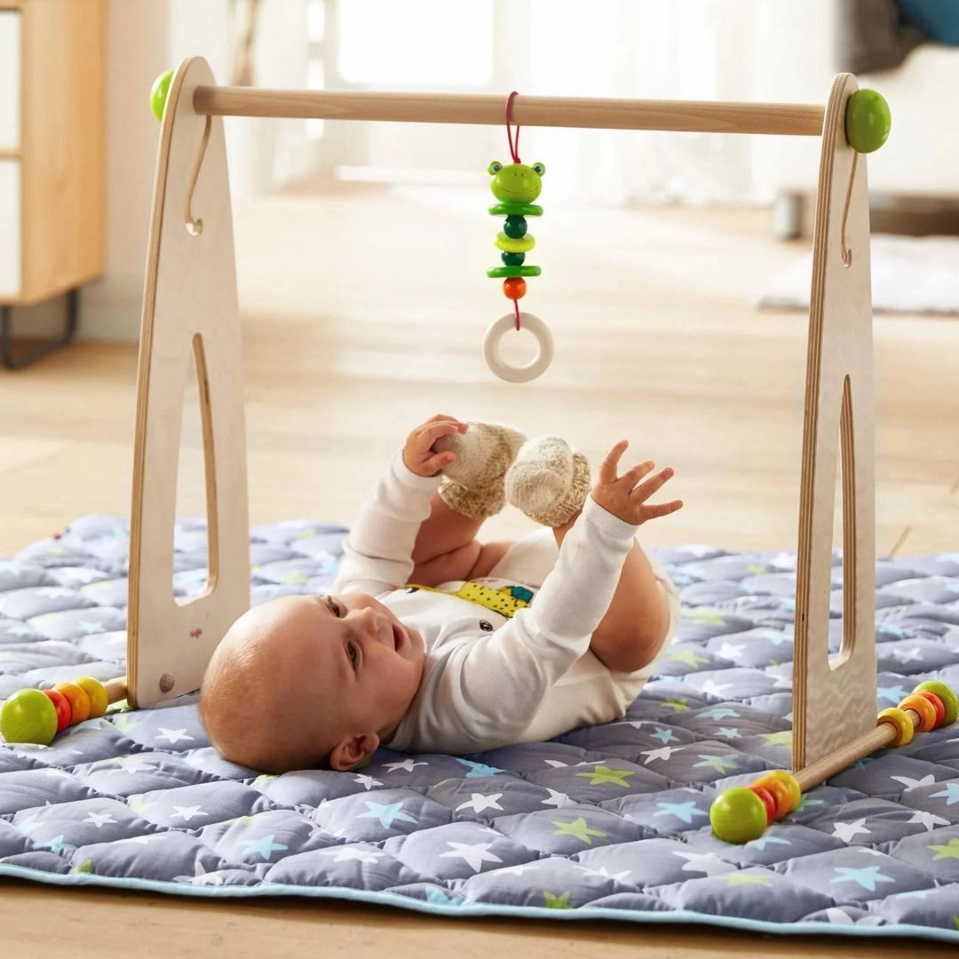 Color Fun Wooden Play Gym And Activity Center Tiny thinkers Tiny thinkers