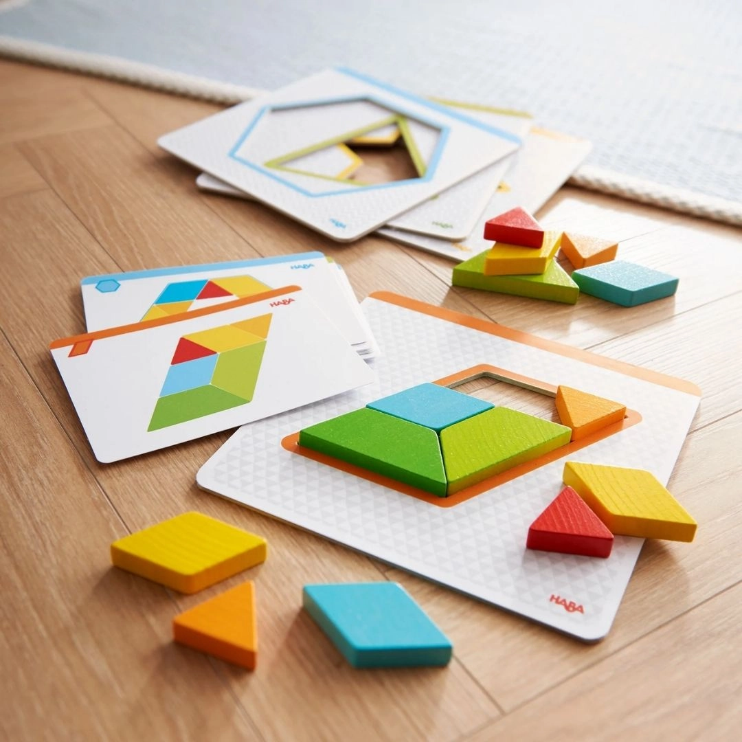 Colorful Shapes Arranging Game Quiet play for growing minds Creative time for curious minds