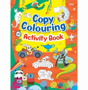 Growing minds Colouring Book: Copy Colouring Activity Book :2 : Copy Colouring Book For Kids [Paperback] Om Books Editorial Team
