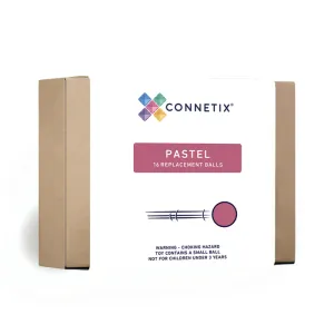 Fun that fuels growth Creative kids Connetix Pastel Ball Pack (16 Pc)
