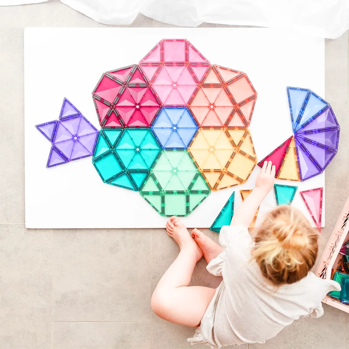 Connetix Pastel Mega Pack (202 Pc) Young learners Creative minds