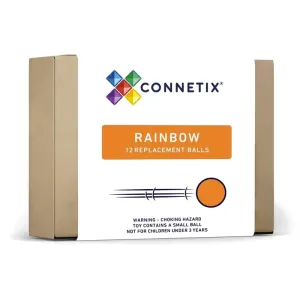 Young imaginations Little creators Connetix Rainbow Ball Pack (12 Pc)