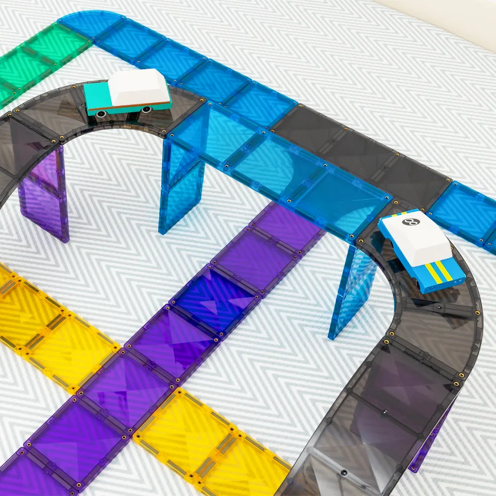 Connetix Ramps And Intersections Pack (16 Pc) Tools for tiny thinkers