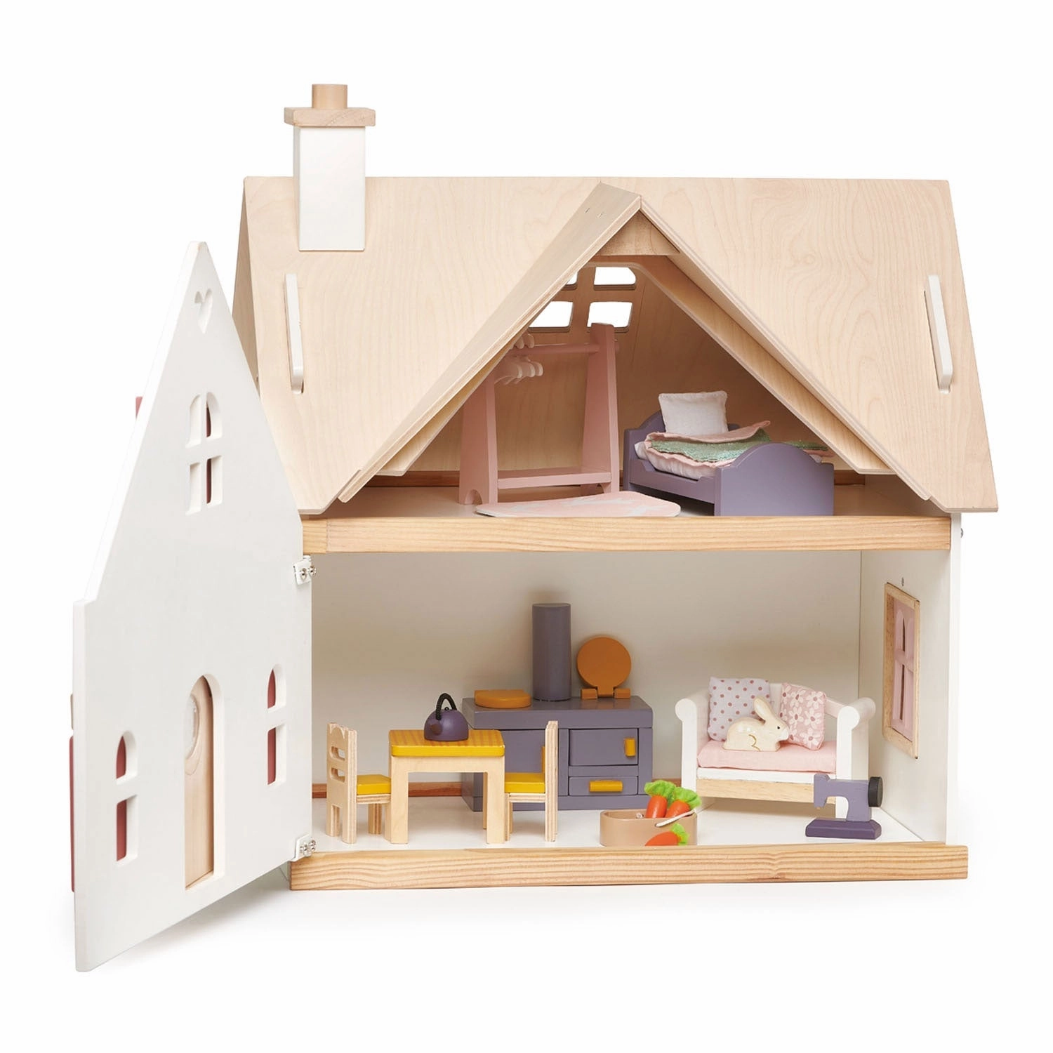 Cottontail Cottage Wooden Dollhouse Enrichment activities Smart activities for young learners