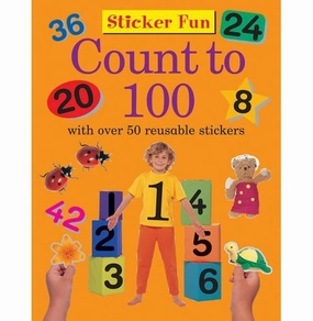 Creative time for curious minds Tools for tiny thinkers Count To 100: With Over 50 Reusable Stickers Armadillo
