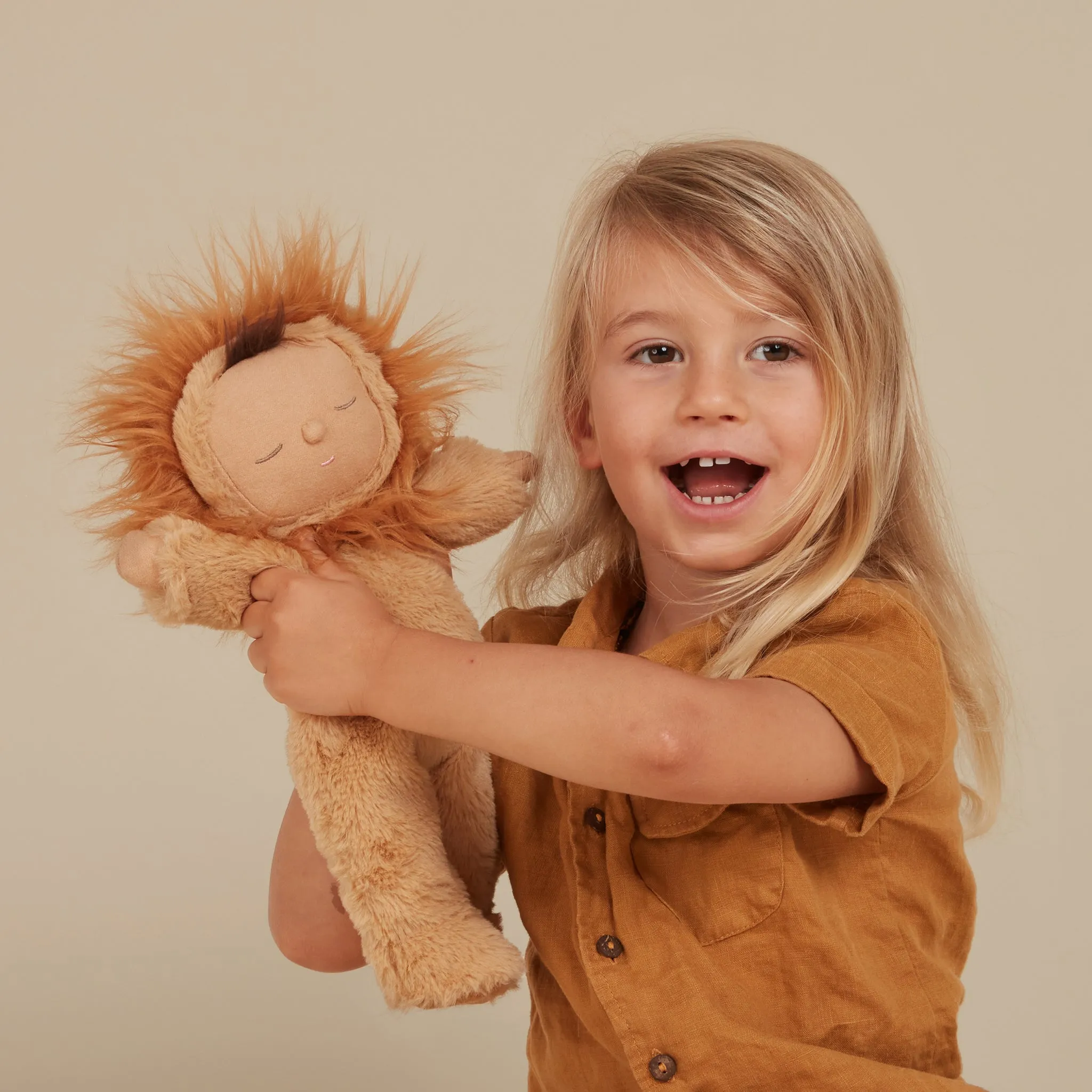 Growing minds Mindful play Cozy Dinkums - Lion Pip