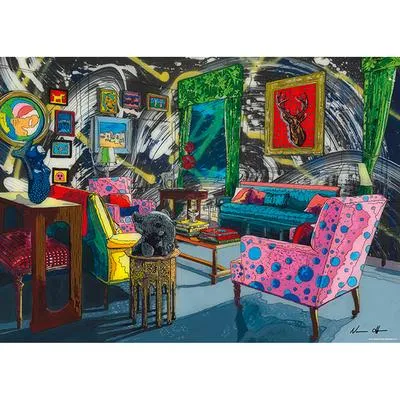 Room With Deer - 1000Pc Kids discovery tools