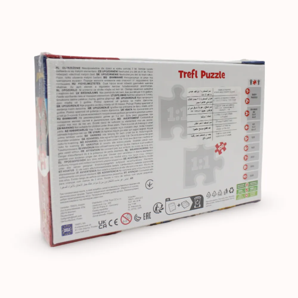 Trefl Spiderman On The Web Puzzle - 60 Pcs Playroom adventures begin here