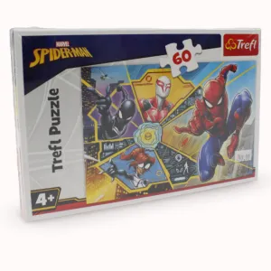 Trefl Spiderman On The Web Puzzle - 60 Pcs Curious minds Little creators
