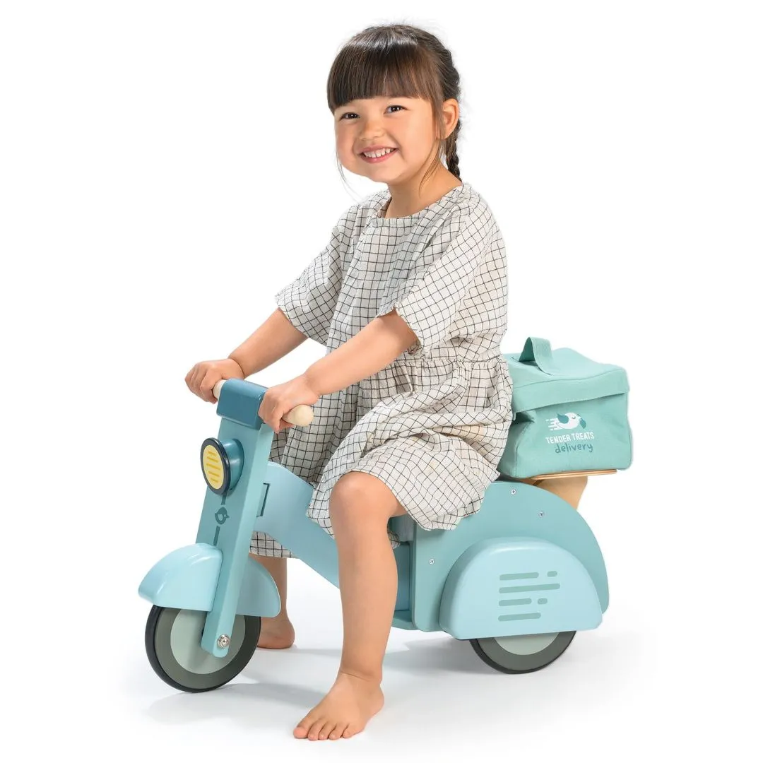 Wooden Delivery Scooter Little creators