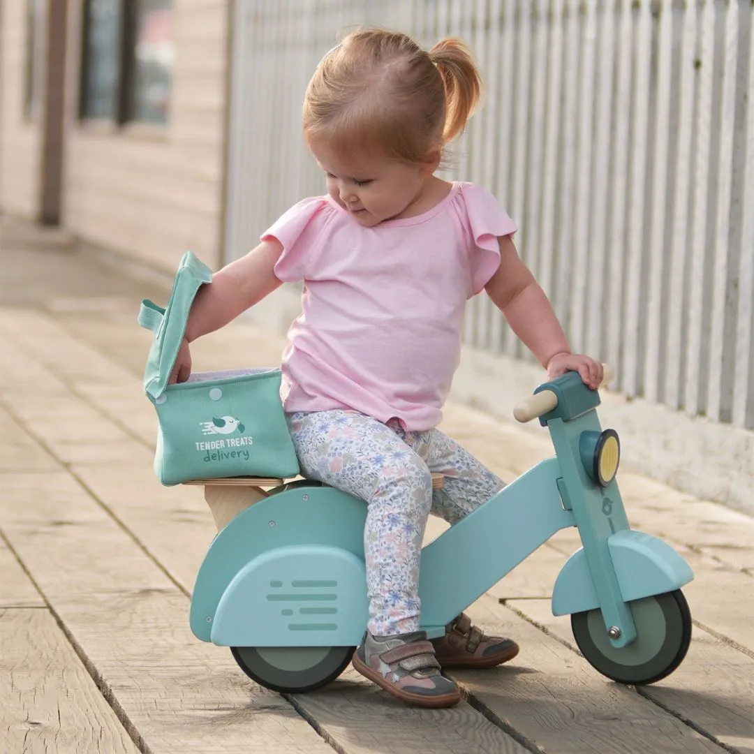 Wooden Delivery Scooter Young explorers