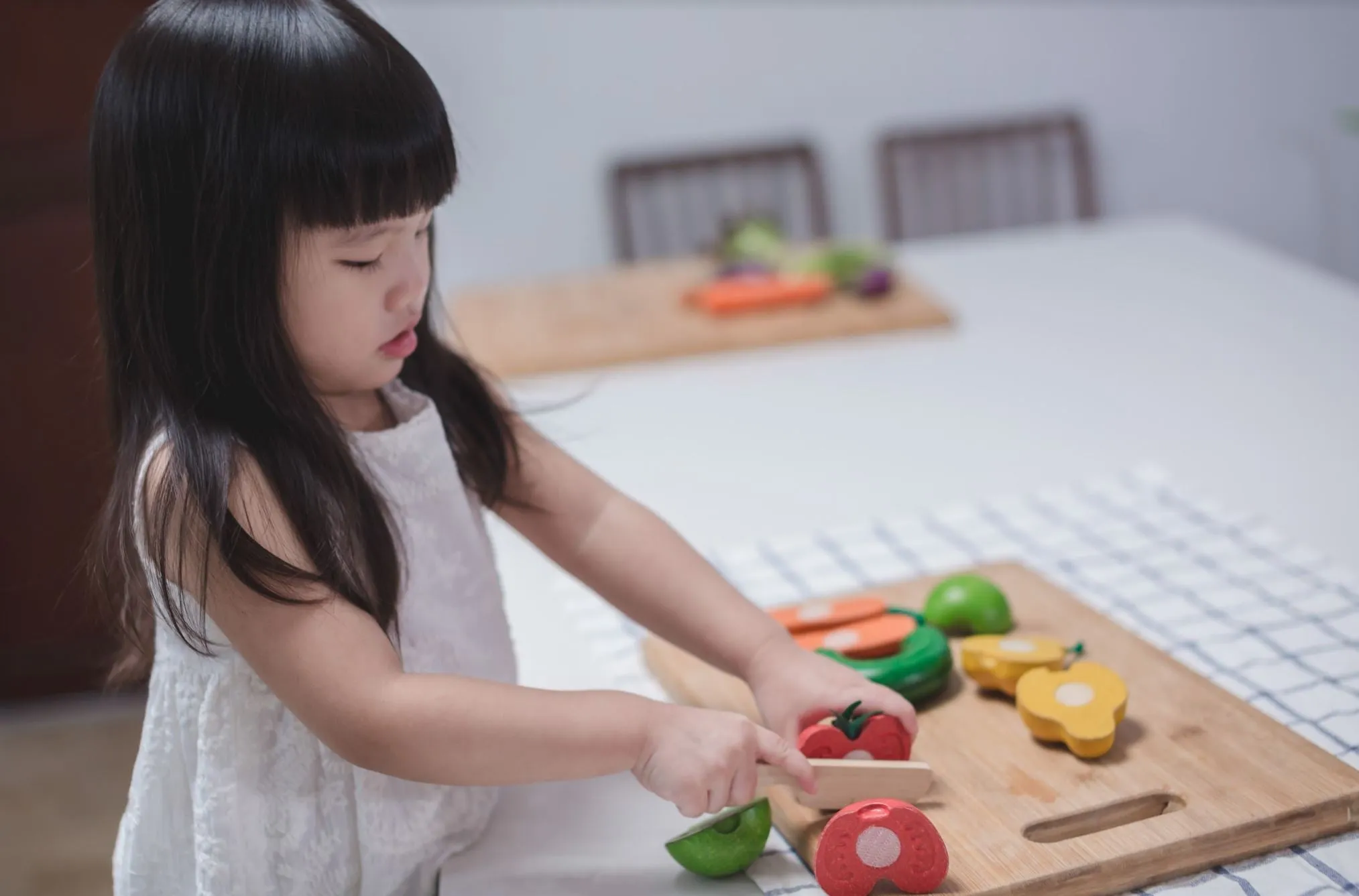Fruit & Vegetables - Wooden Curious minds Thoughtful learning