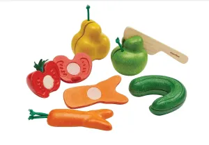 Fruit & Vegetables - Wooden Little hands