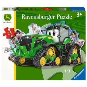 Learning tools Designed for development John Deere Tractor Floor Puzzle