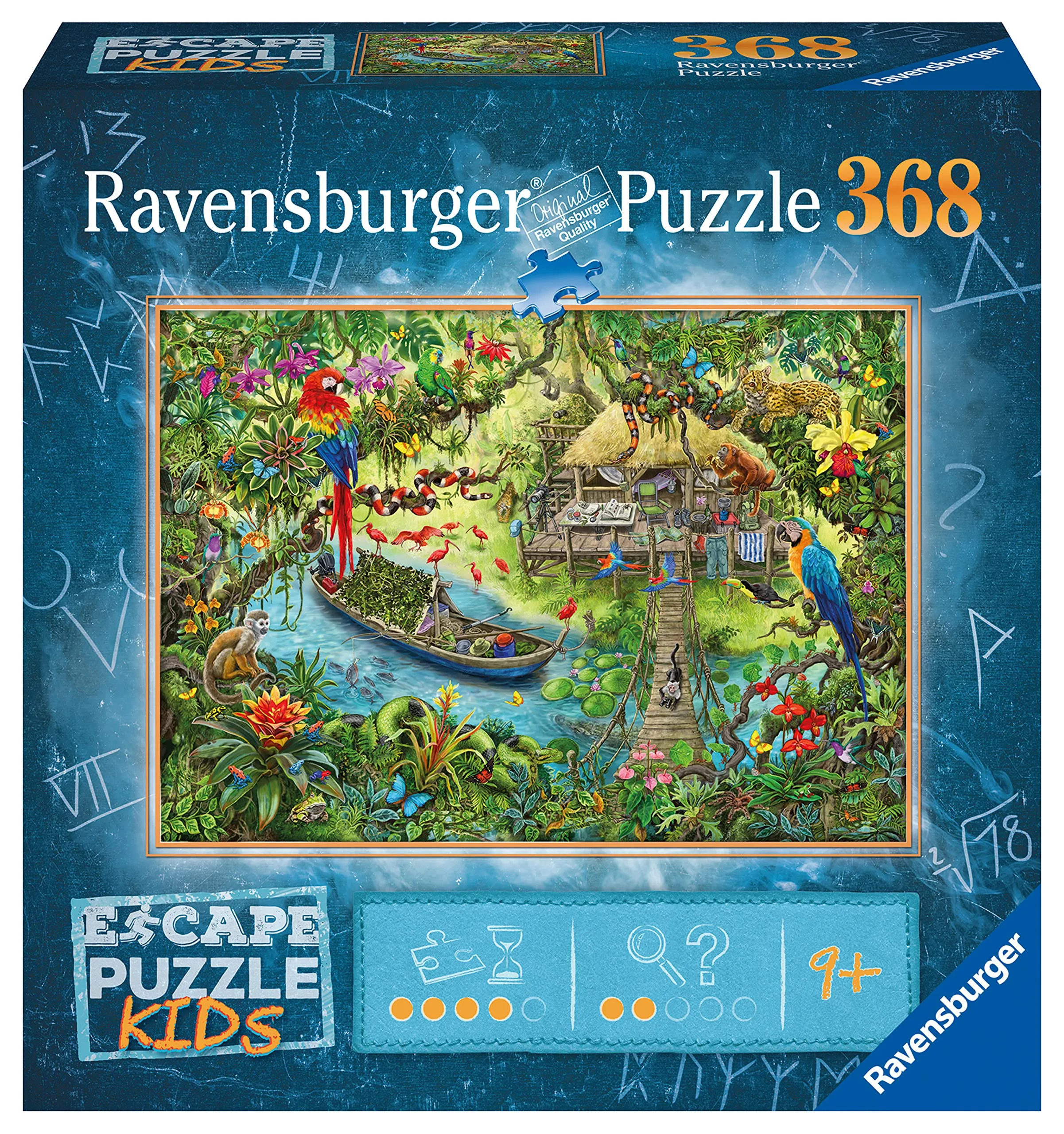 Skill-building tools Escape Puzzle Kids 368: Jungle Journey