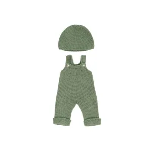 Active learners Smart & fun Knit Doll Overall & Beanie Hat Set - 15"