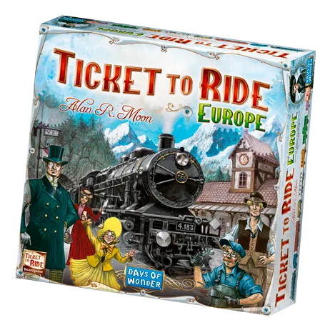 Everyday learning Ticket To Ride Europe