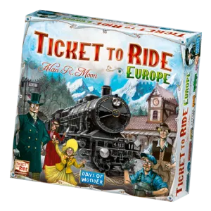 Everyday learning Ticket To Ride Europe