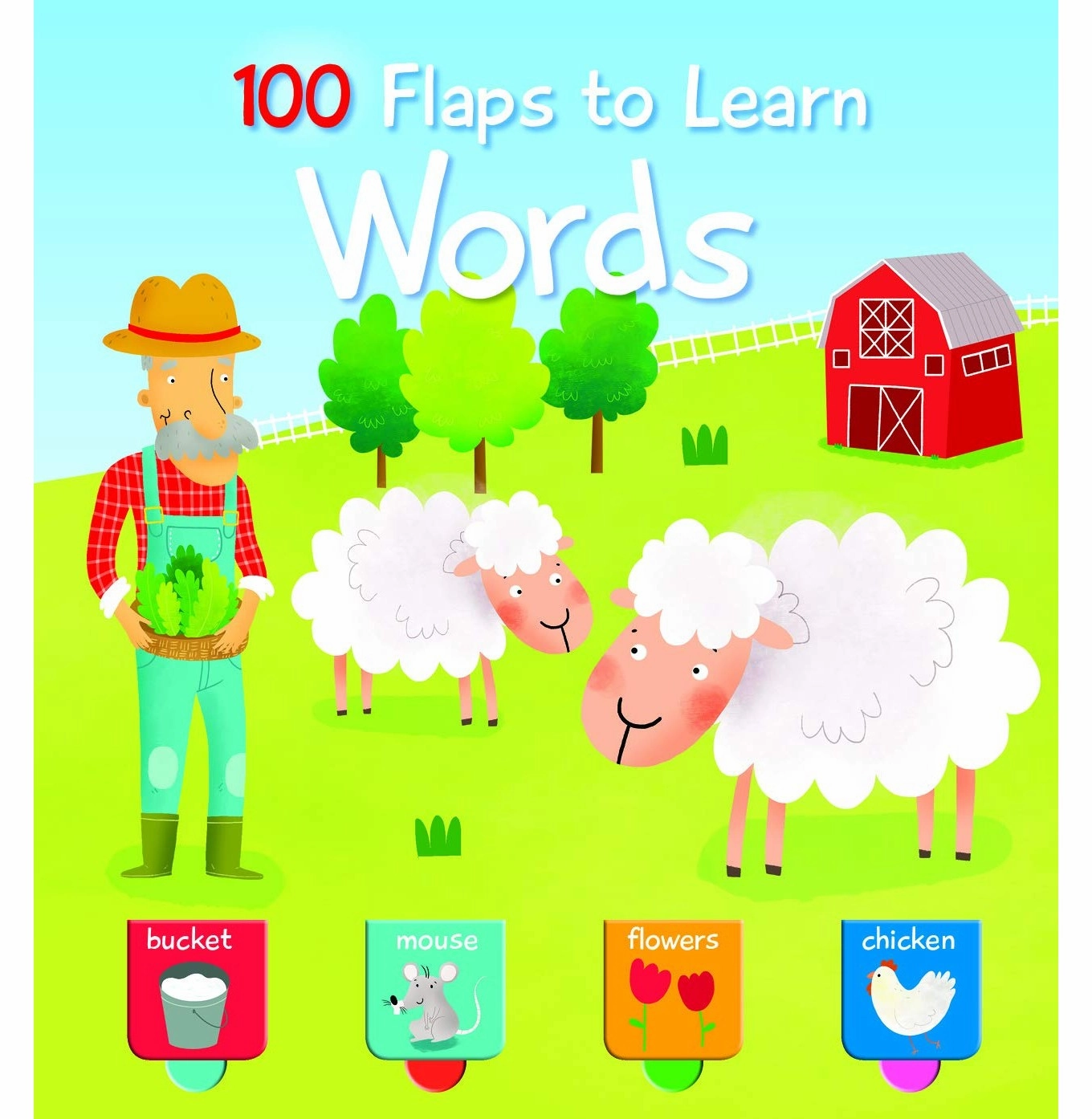 100 Flaps To Learn [Board Book] Yoyo Books Learn & grow