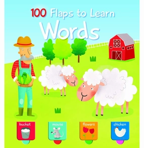 100 Flaps To Learn [Board Book] Yoyo Books Learn & grow