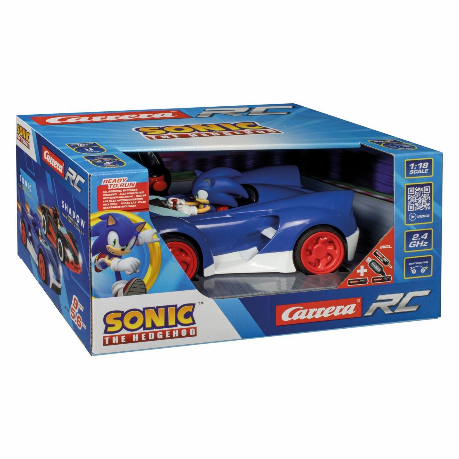 Carrera Rc - Sonic Racer Remote Controlled Car Smart kids gear