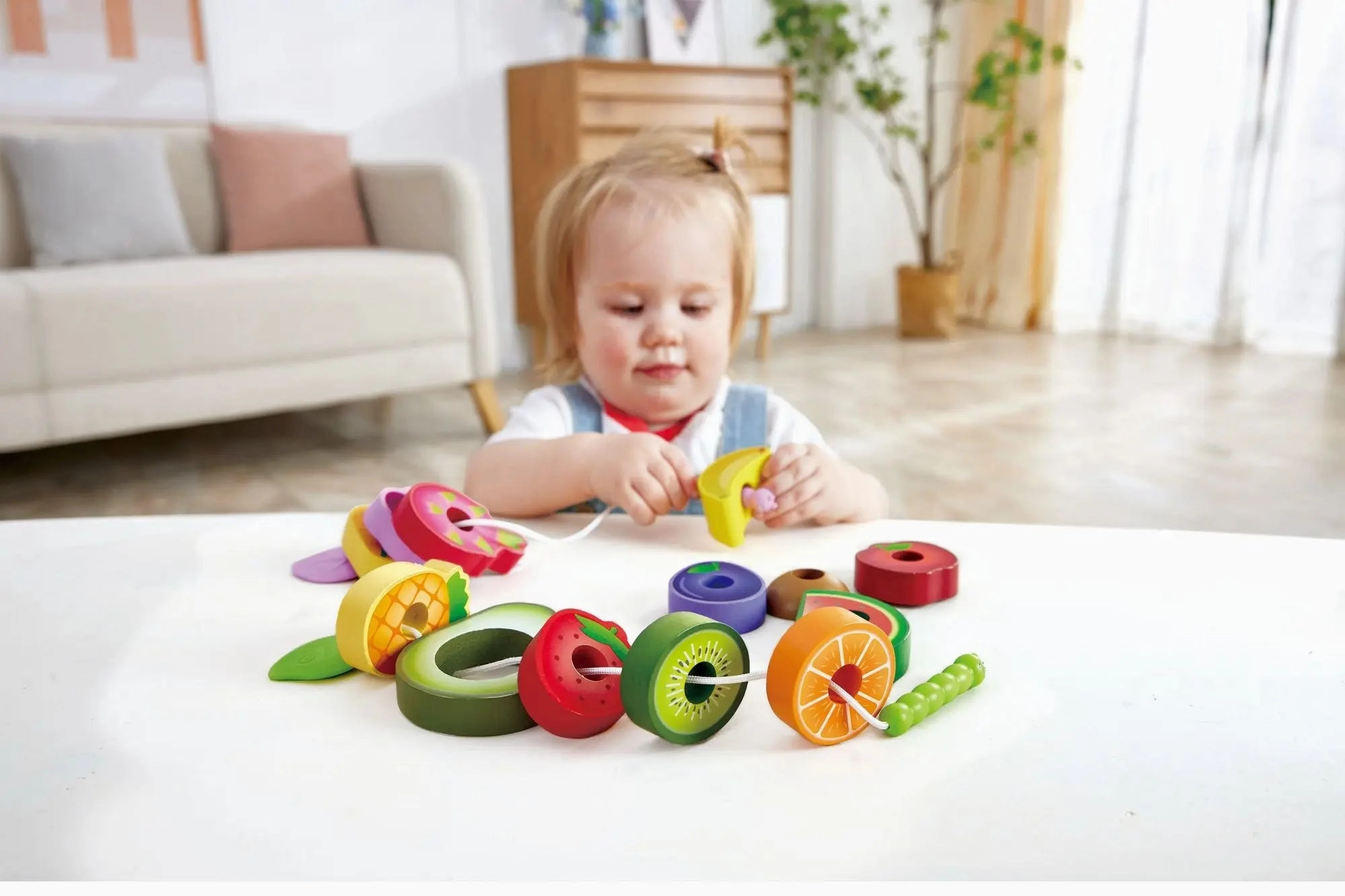 Tiny thinkers Sensory fun for little hands Caterpillar Fruit Feast Set