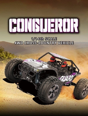 Enrichment activities Conqueror 1:14 Scale 4X4 Climbing Rc Remote Control Car