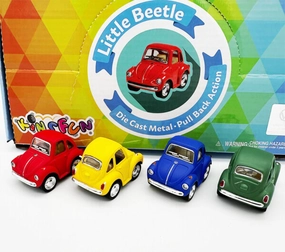Die-Cast Pull Back Little Beetle Holistic Home learning tools