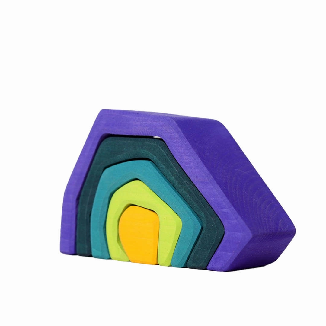 Educational fun Growth tools Elements Nesting Blocks: Earth