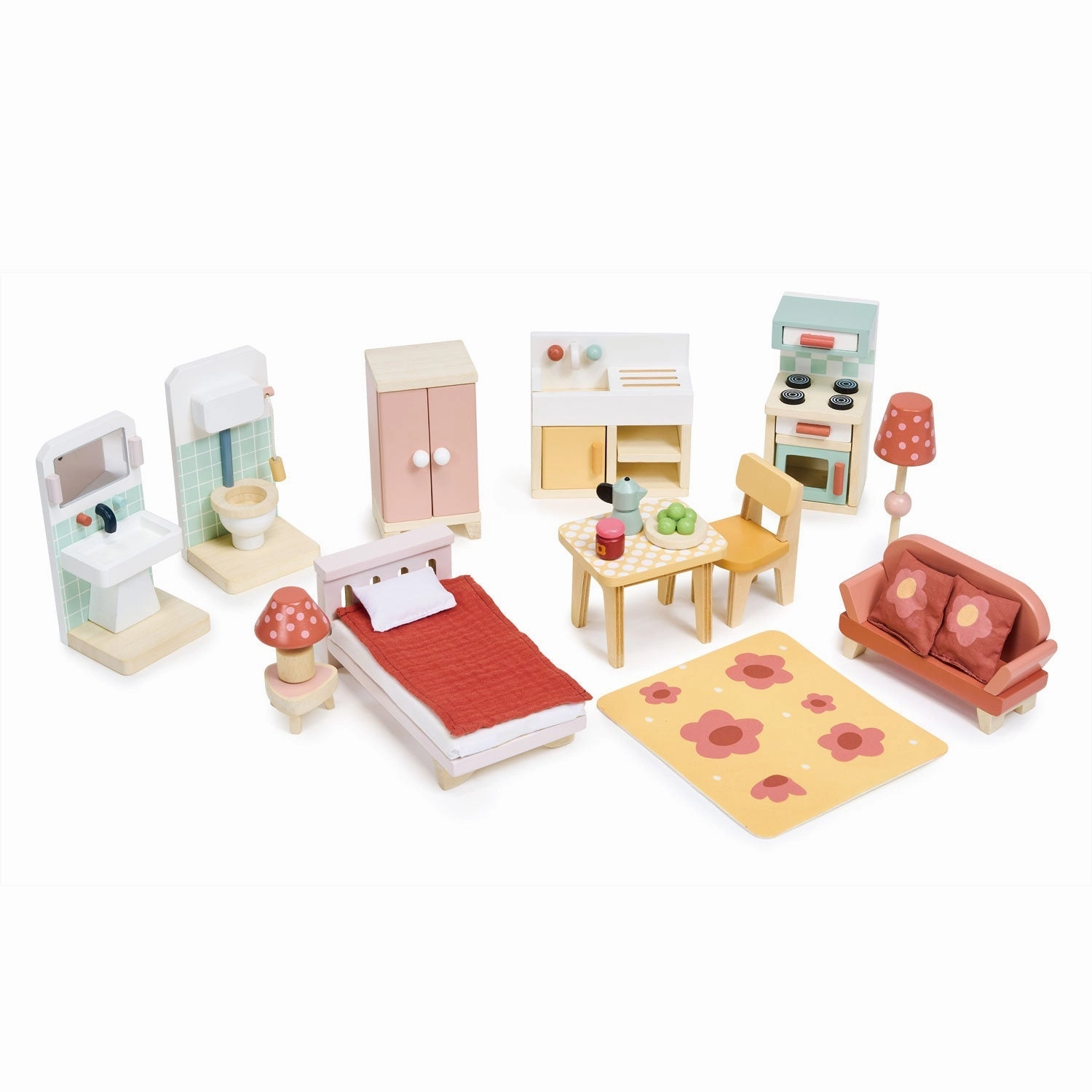 Little hands Designed for development Foxtail Villa Wooden Dollhouse