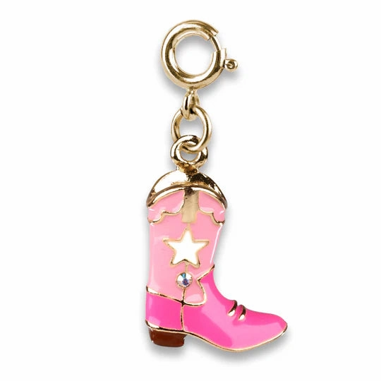 Moments of imagination Young learners Gold Cowboy Boot Charm