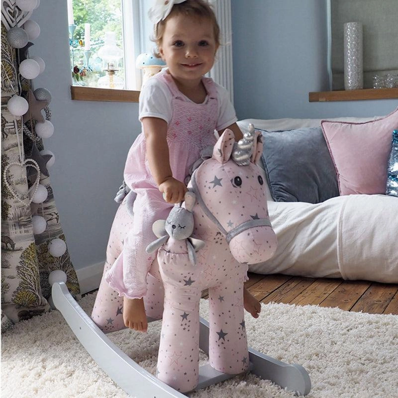 Kids discovery tools Little Bird Told Me Celeste & Fae Rocking Unicorn 12M 