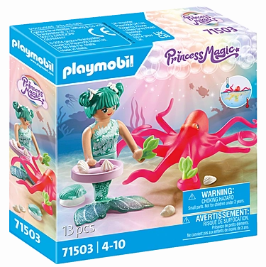 Growing minds Princess Magic - Mermaid With Colour Changing Octopus 71503