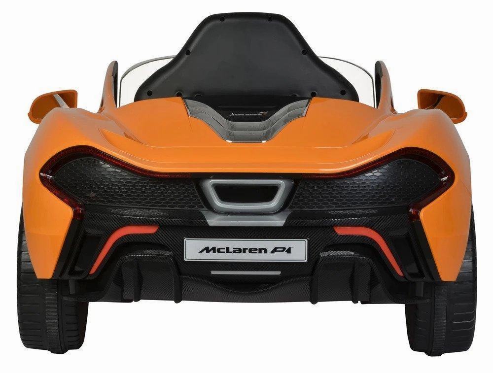 Fun-based learning Growing minds Ricco Mclaren P1 12V Battery Powered Kids Electric Ride-On Toy Car Orange