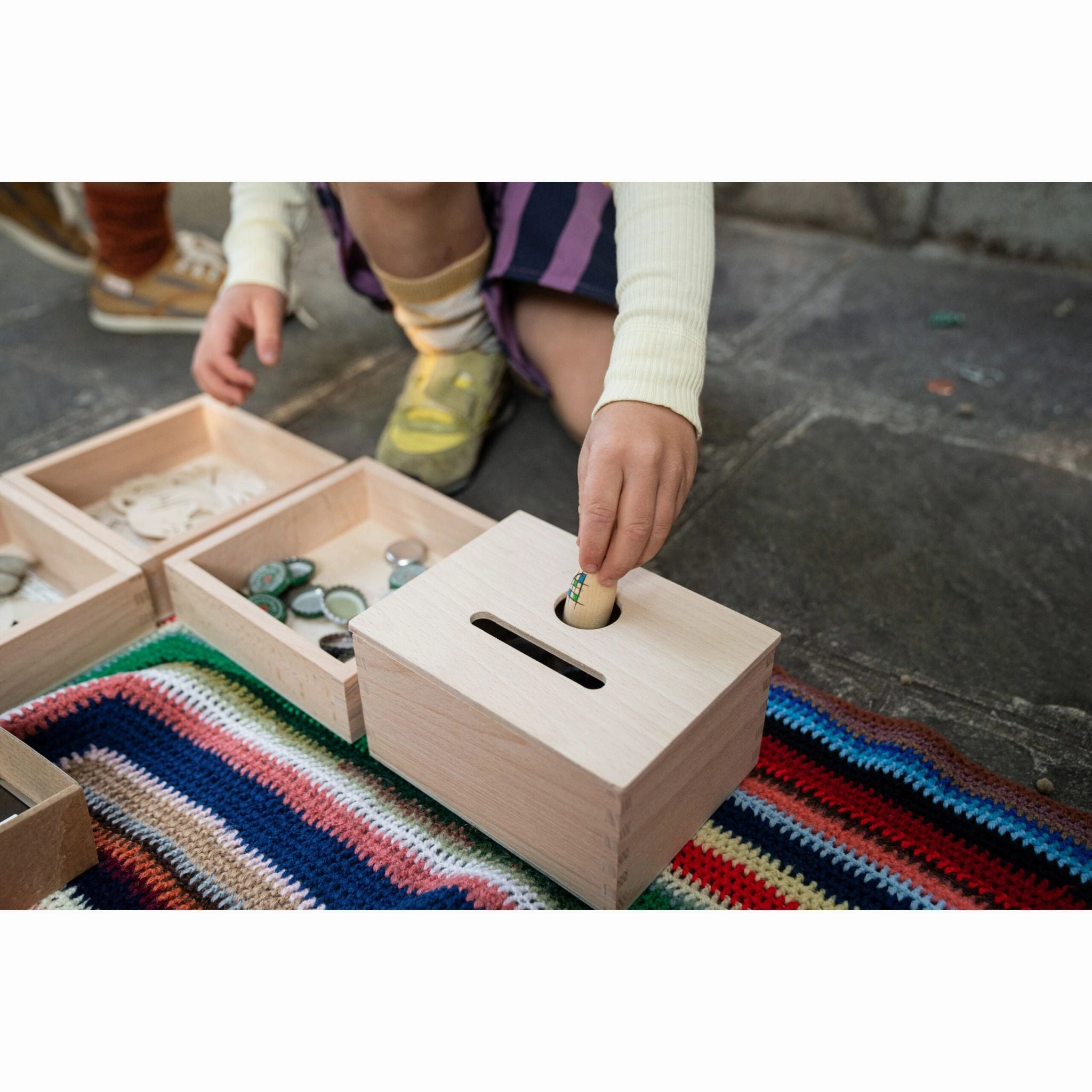 Everyday learning Wooden Permanence Box
