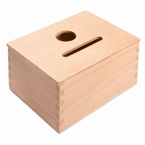 Wooden Permanence Box Fun for curious minds