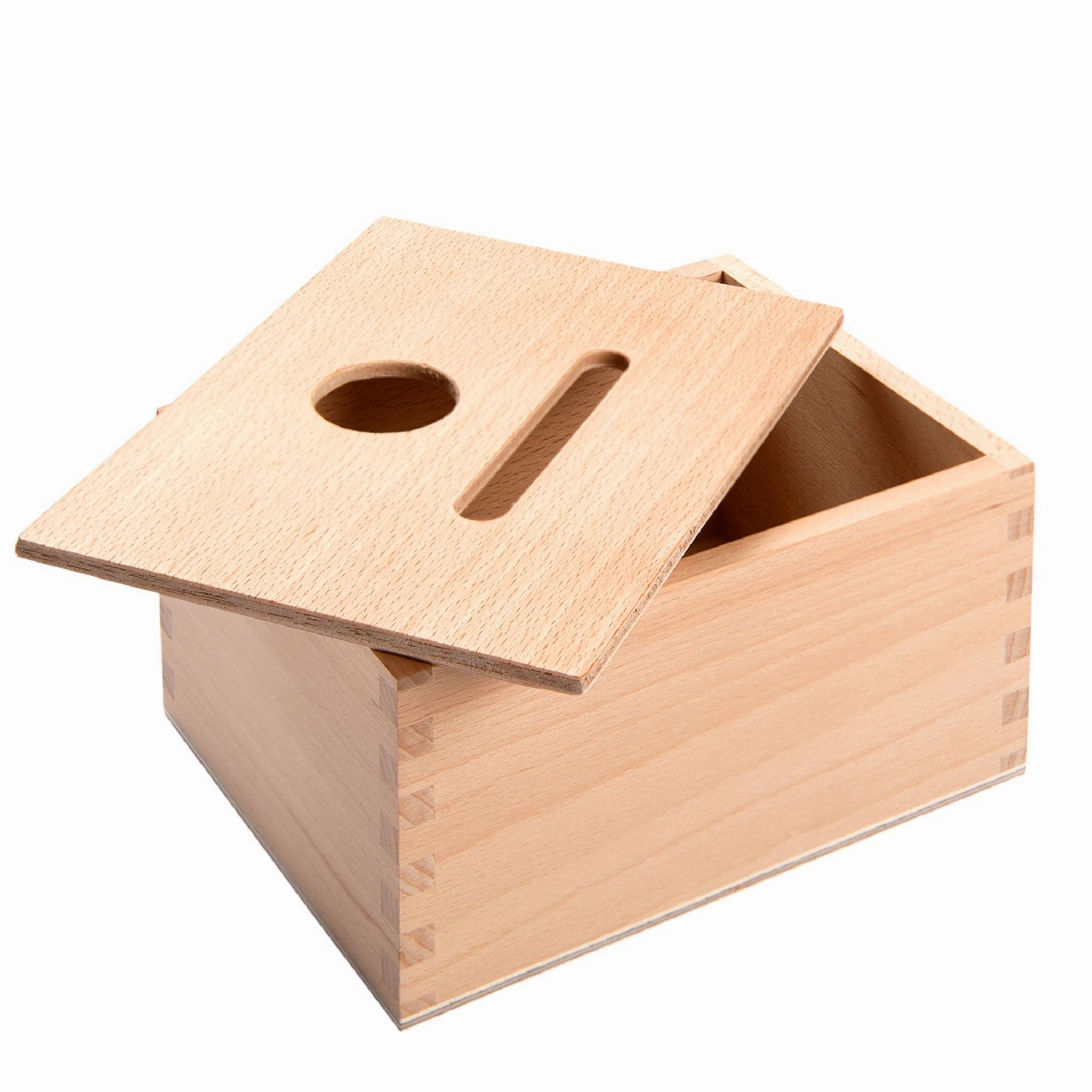 Wooden Permanence Box Early learning Skill-building tools
