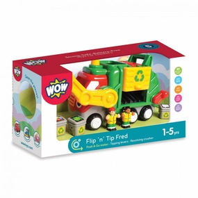 Child development Flip N Tip Fred Garbage Truck