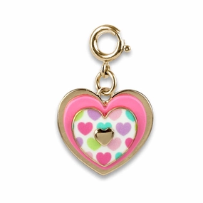 Growth tools Kids essentials Gold Layered Heart Charm