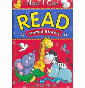 Now I Can Read Animal Stories Large Print Learn at home Play-based education